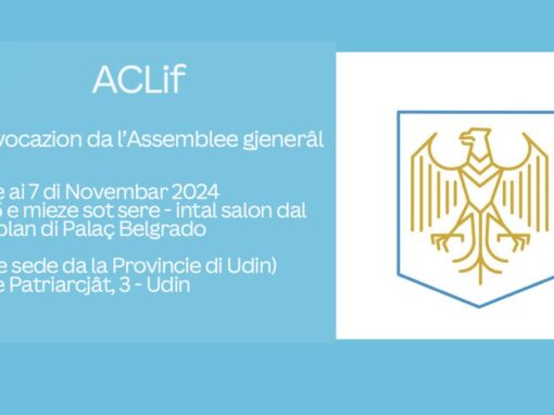 Assemblee gjenerâl da l’ACLiF 