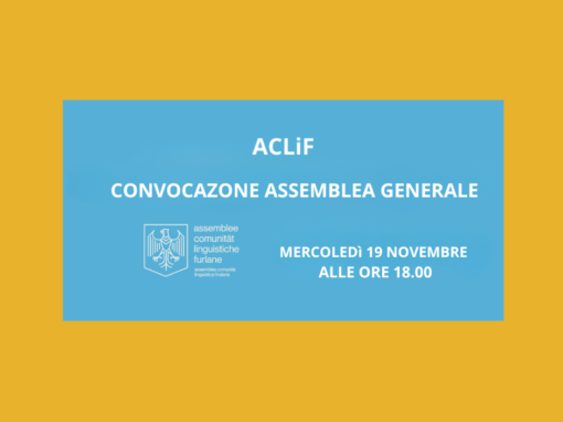 ASSEMBLEA GENERALE ACLIF